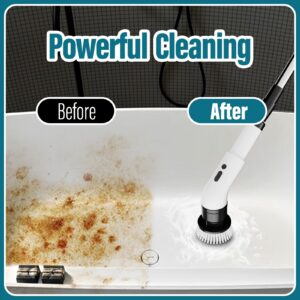 Rechargeable Electric Spin Scrubber - 3 - Speed Cordless Cleaning Brush