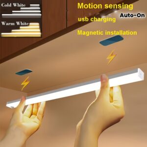 Rechargeable Motion Sensor LED Light - Magnetic USB Charging